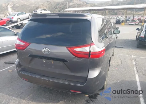 2016 Toyota Sienna L 7 Passenger from USA, damaged, VIN 5TDZK3DCXGS740055